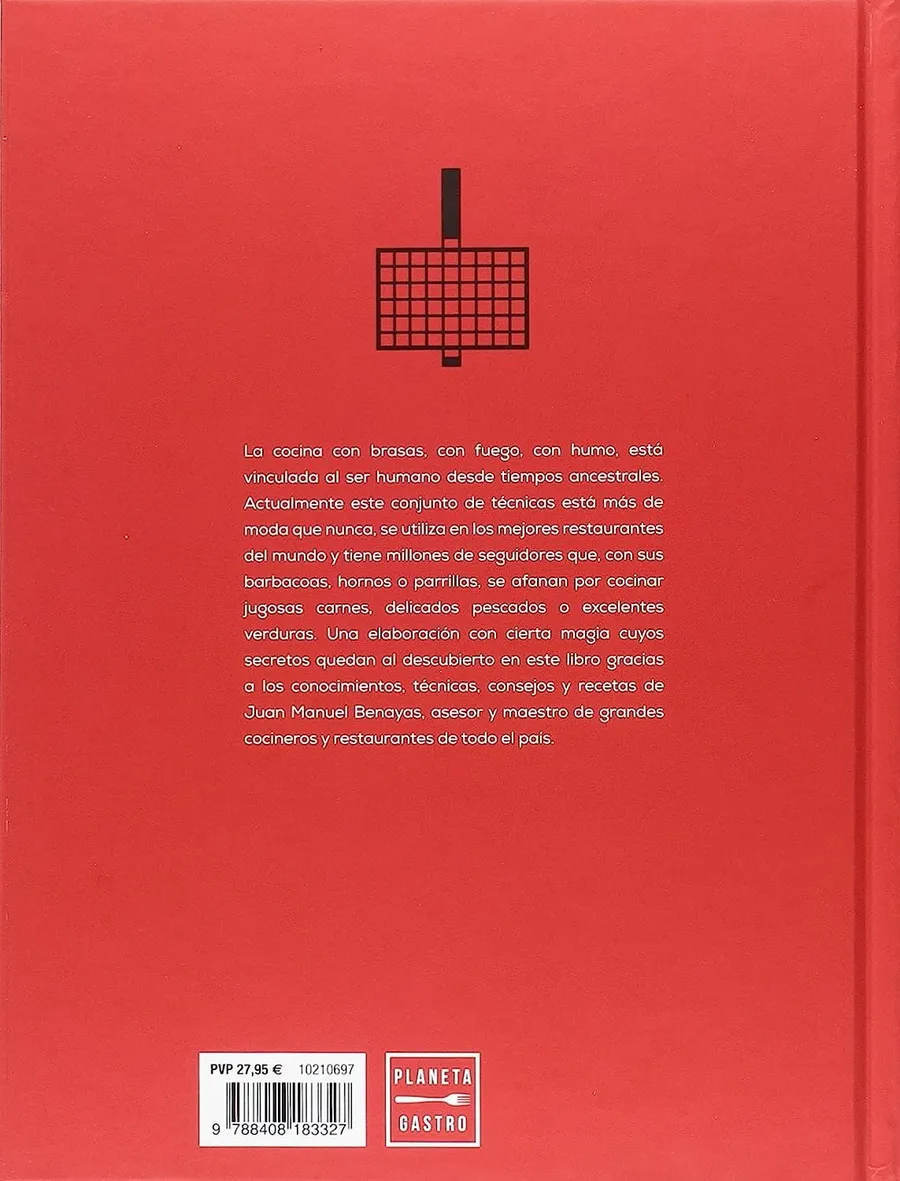 Contra Portada del libro Entre Brasas de Juan Manuel Benayas