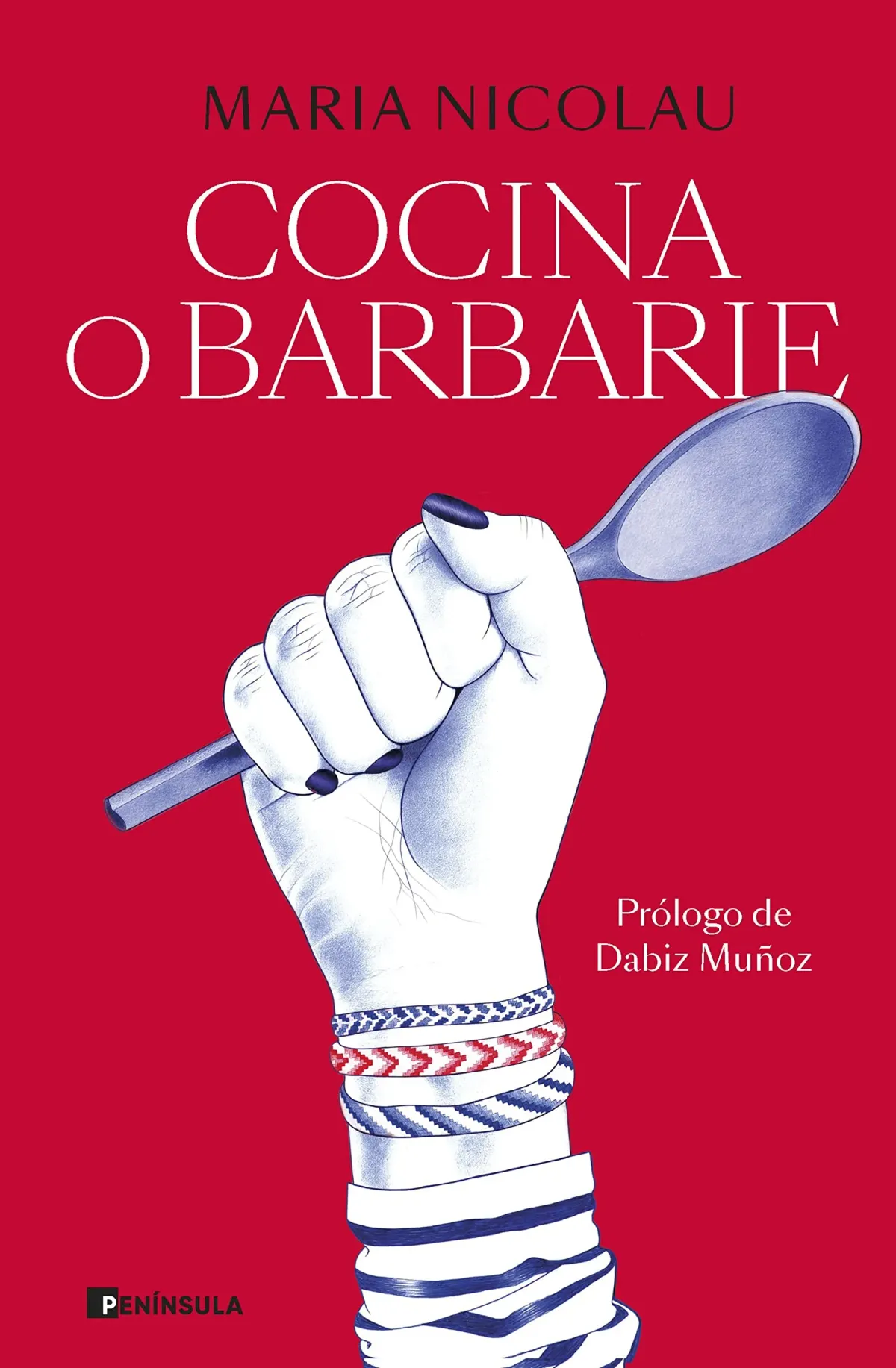 Un vistazo al libro de "Cocina o barbarie" de Maria Nicolau