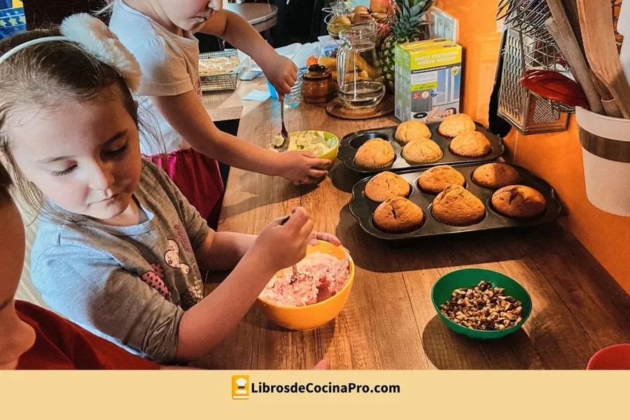 cómo hacer un recetario de cocina para niños