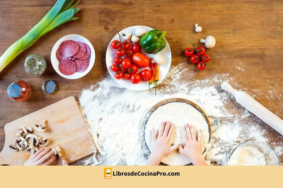 cómo hacer un recetario de cocina para niños
