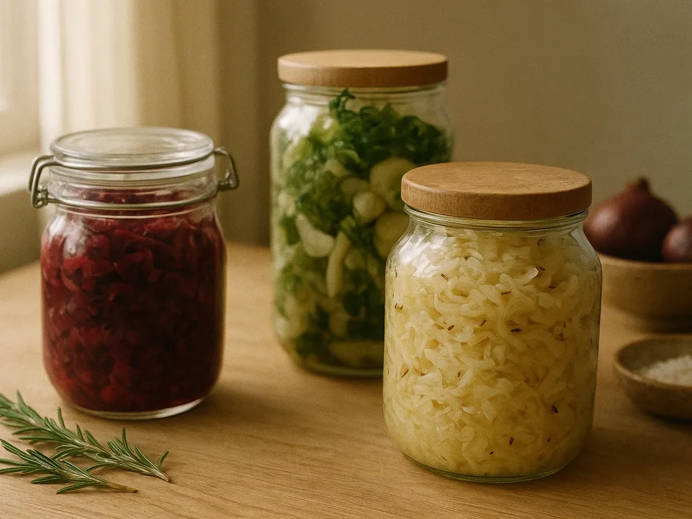 Libro Entre fermentos de Javi Maeztu: alimentos fermentados en la cocina diaria