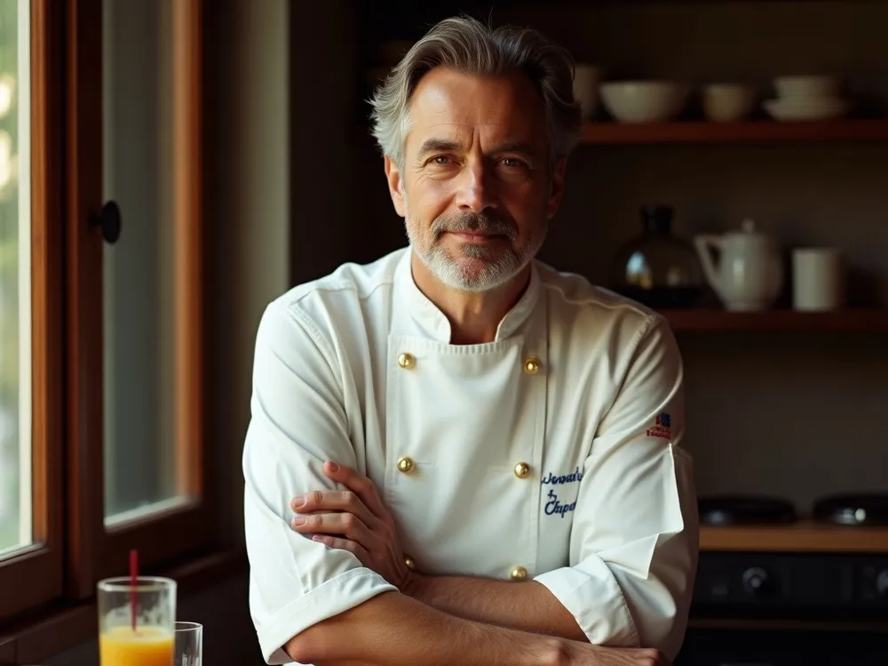 Gualtiero Marchesi Italian chef portrait