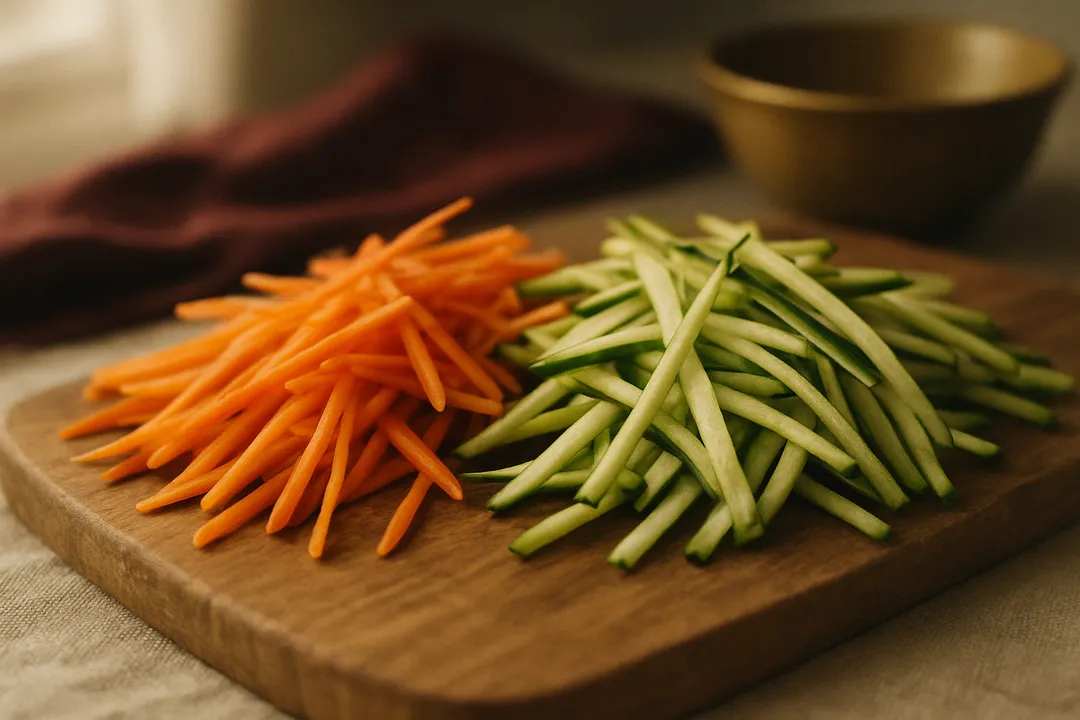 Juliana: qué es, medidas y cómo cortar verduras en bastones
