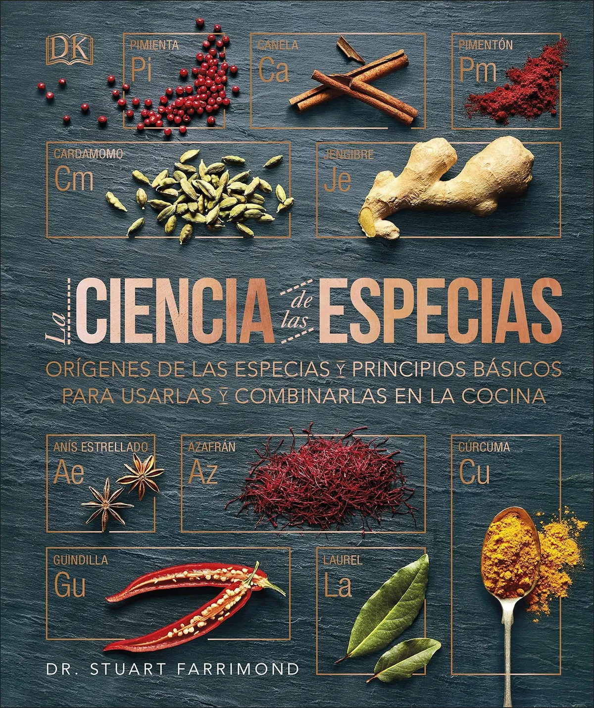 Libro La ciencia de las especias, orígenes de las especias y principios básicos para usarlas y combinarlas, un libro de Stuart Farrimond