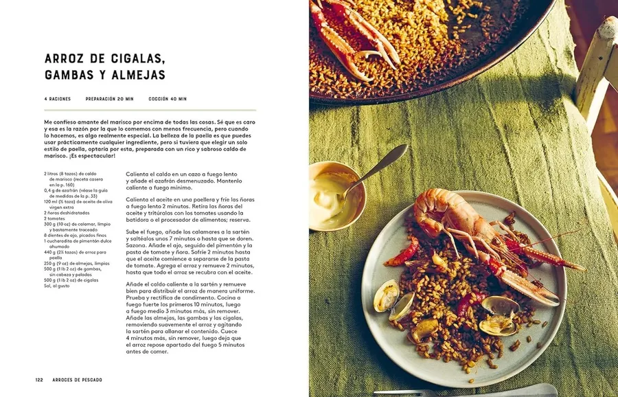 libro paella más de 50 recetas