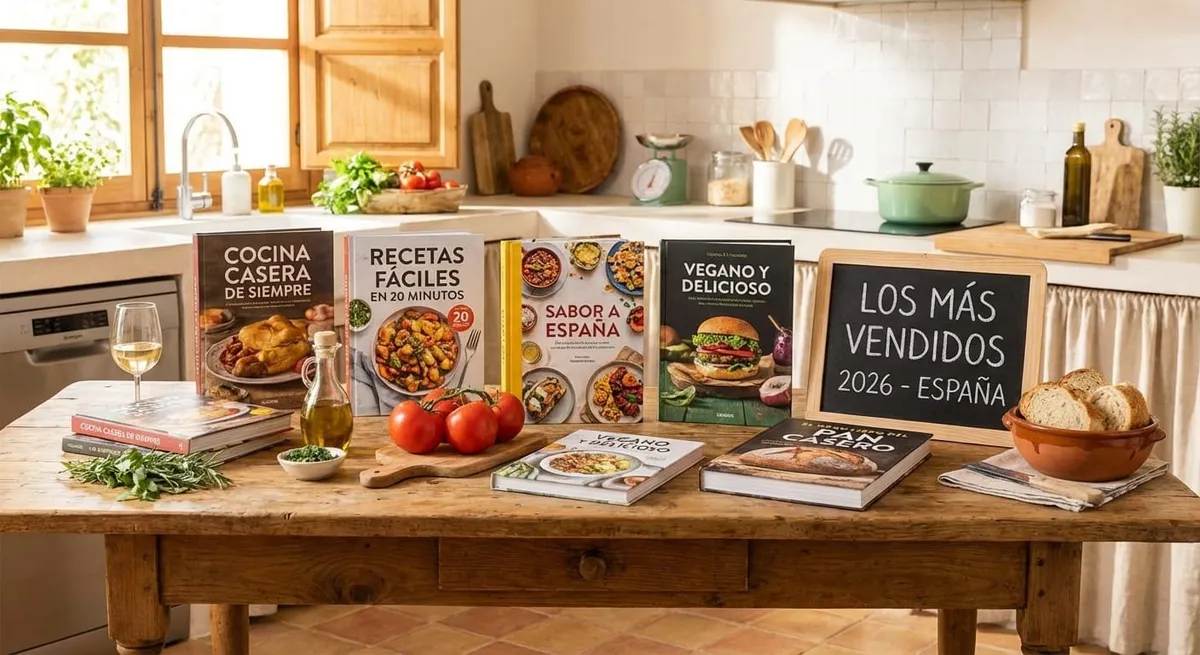 Los Libros de Cocina más Vendidos en España en este 2026