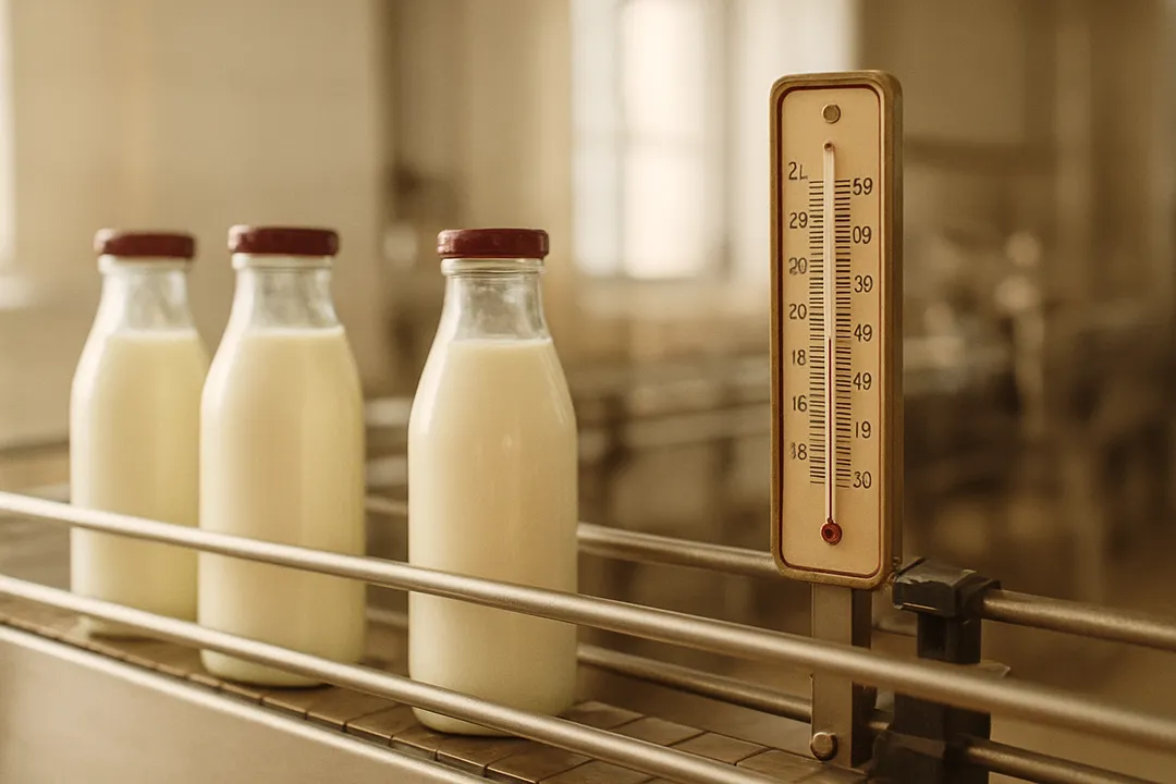 Pasteurización: qué es, temperaturas y por qué NO es esterilización