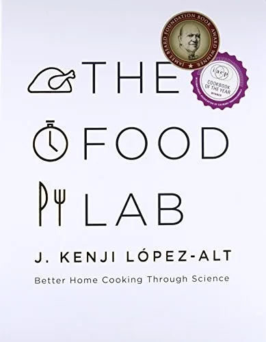 Portada de The Food Lab: Better Home Cooking Through Science, de J. Kenji López-Alt (W. W. Norton, 2015, ISBN 9780393081084)