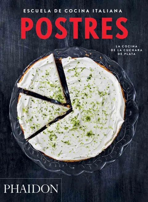 Portada de Escuela de cocina italiana. Postres