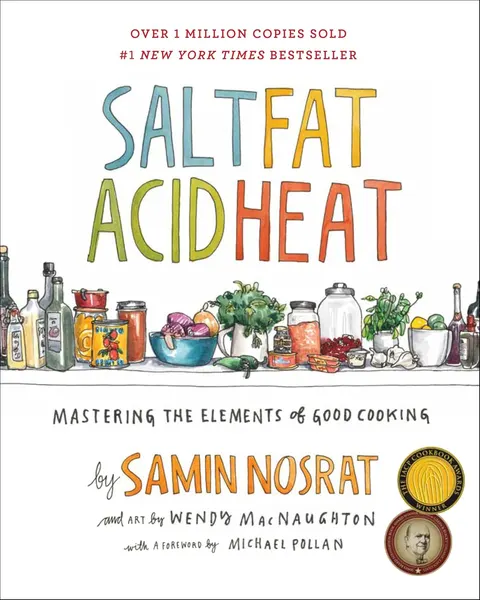Portada de Salt Fat Acid Heat. Mastering The Elements Of Good Cooking