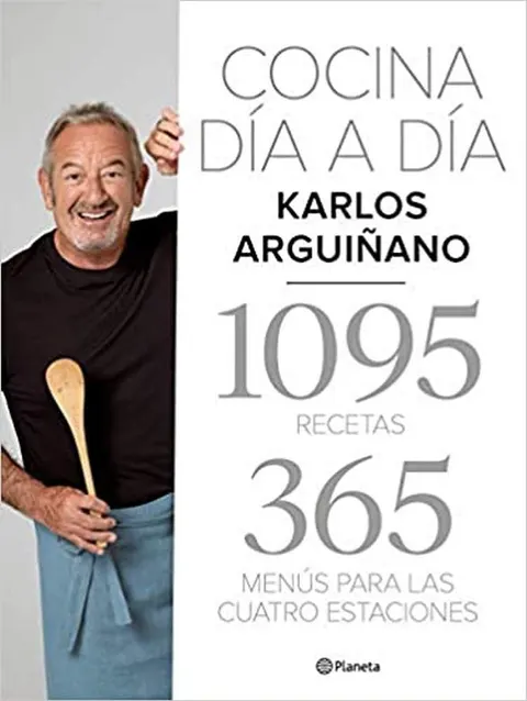Portada de Cocina día a día: 1095 recetas 365 menús para las cuatro estaciones