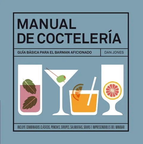 Portada de Manual de coctelería