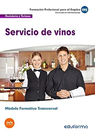 Portada de (Transversal) Servicio de vinos. Familia Profesional Hostelería y Turismo.