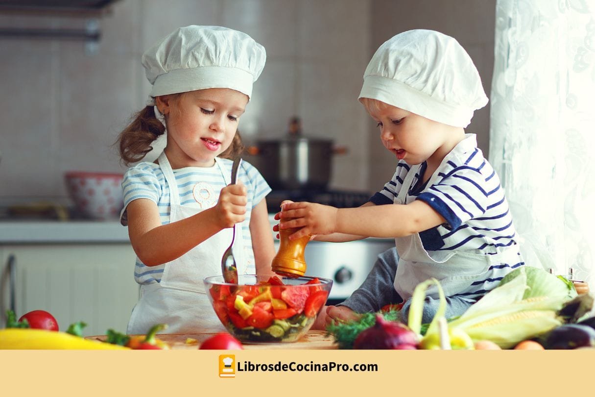 cómo hacer un recetario de cocina para niños